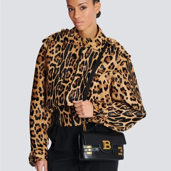 BALMAIN Smooth leather B-Buzz 24 bag - Picture 4 of 8